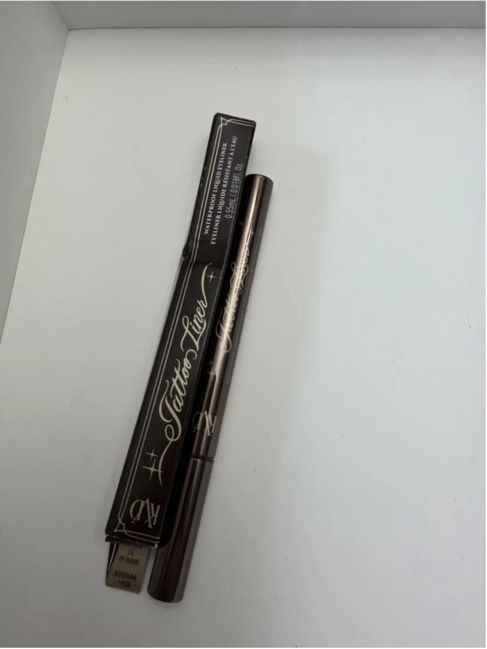 KVD Tattoo Liner Waterproof Liquid Eyeliner Mad Max Brown 20 Full Size 0.55 mL